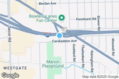 Map image of the property - 2954 Carskaddon Ave
