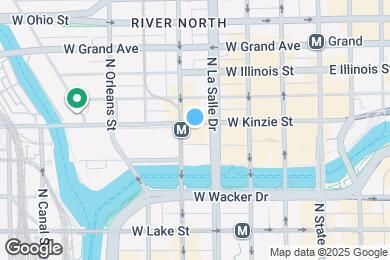 Map image of the property - 159 W Kinzie St