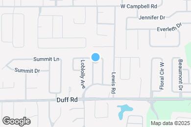 Map image of the property - 7435 Gingko Ave