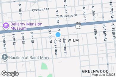 Map image of the property - 104 S 11th St