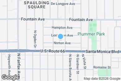 Map image of the property - 7615 Norton Ave