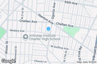 Map image of the property - 6308 Ogontz Ave