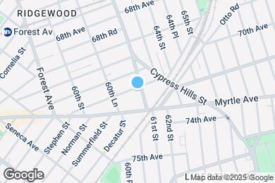 Map image of the property - 7104 Fresh Pond Rd