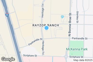 Map image of the property - Resia Rayzor Ranch Apartments