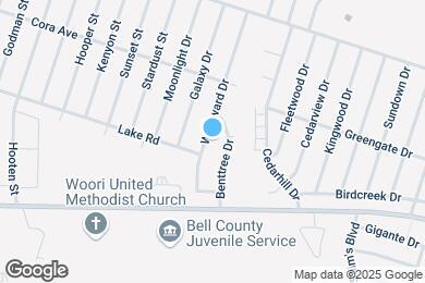 Map image of the property - 1706 Windward Dr