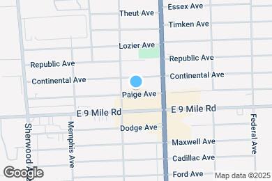Map image of the property - 7543 Paige Ave