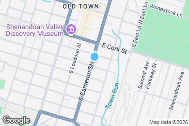 Map image of the property - 316 S Cameron St