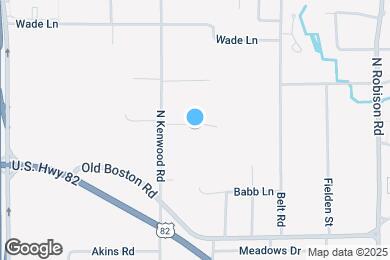 Map image of the property - 707 Hillview St
