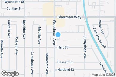 Map image of the property - 7040 Woodman Ave