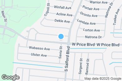 Map image of the property - 4090 W Price Blvd