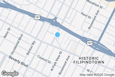 Map image of the property - 400 N Coronado St