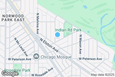 Map image of the property - 6115 N Meade Ave
