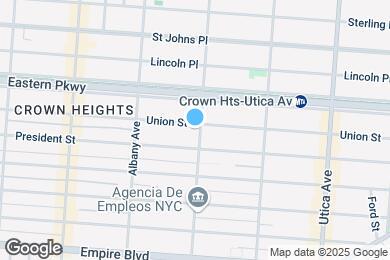 Map image of the property - Modern 3 BED in Prime Crown Heights