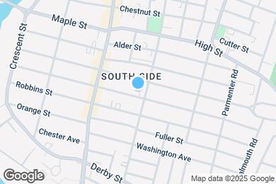 Map image of the property - 160 Brown St