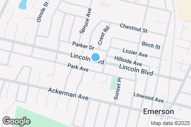 Map image of the property - 173 Lincoln Blvd