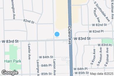 Map image of the property - 4848 W 83rd St