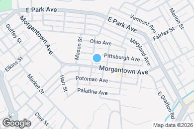 Map image of the property - 604 Morgantown Ave