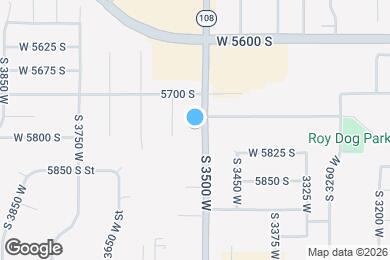 Map image of the property - 5769 S 3500 W