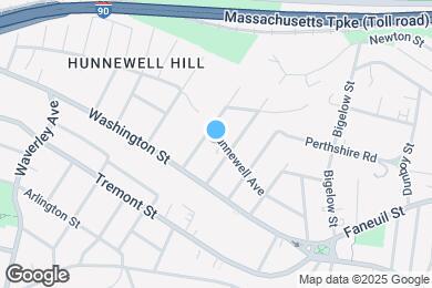 Map image of the property - 82 Hunnewell Ave