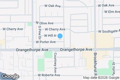 Map image of the property - 2013 W Porter Ave