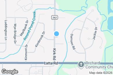 Map image of the property - 132 Kirk Rd