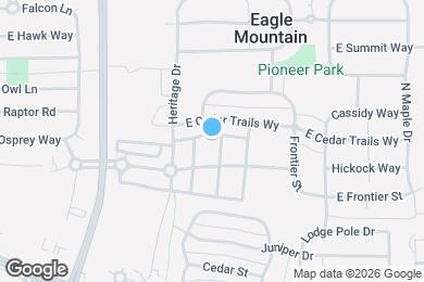 Map image of the property - 1805 E American Wy