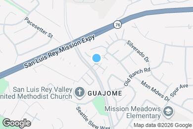 Map image of the property - 1474 Rancho Rose Way