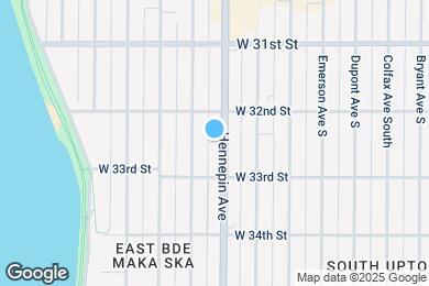 Map image of the property - 3224 Hennepin Ave