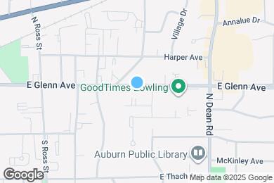 Map image of the property - Glenn Ave Home