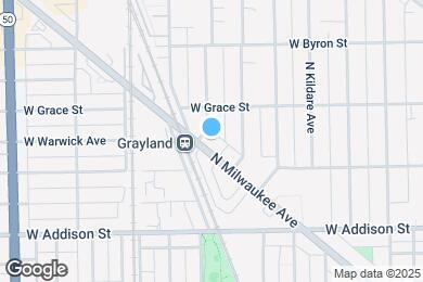 Map image of the property - 3731 N Milwaukee Ave