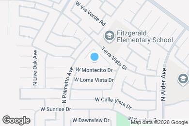 Map image of the property - 3535 N Fernwood Ave