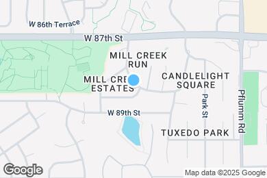 Map image of the property - 14103 W 88th Terrace