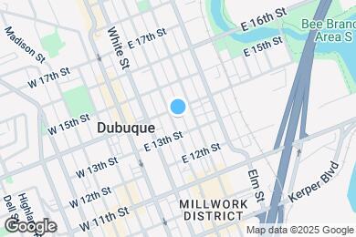 Map image of the property - 1364 Jackson St