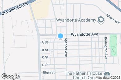 Map image of the property - 2110 A Street