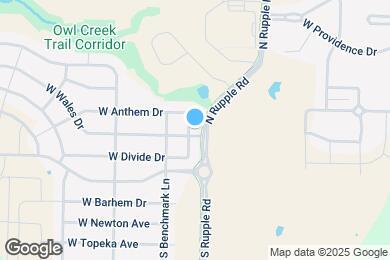 Map image of the property - 4192 W Anthem Dr