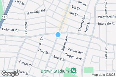 Map image of the property - 719 Hope St