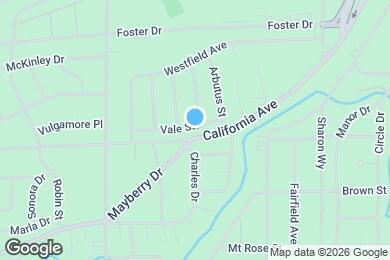 Map image of the property - 1888 Vale St