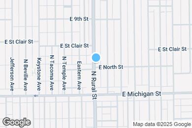 Map image of the property - 607 N Rural St