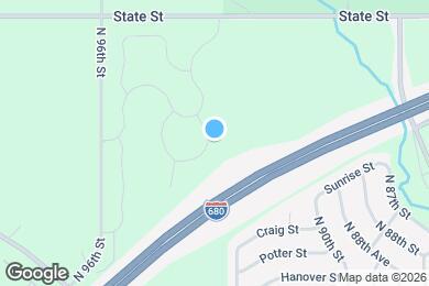 Map image of the property - 7923 N 93rd St