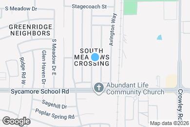 Map image of the property - 7309 Ashbourne Way