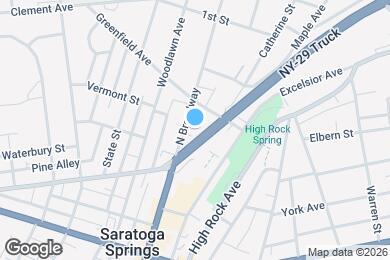 Map image of the property - 590 N Broadway