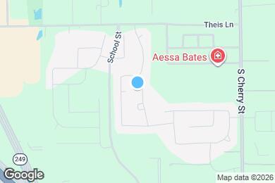 Map image of the property - 2114 Cherryvale Dr