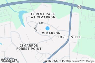 Map image of the property - 1237 Beringer Forest Ct