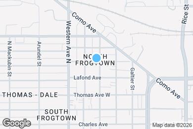 Map image of the property - 320 Blair Ave