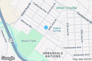 Map image of the property - 6003 Louisiana Ave