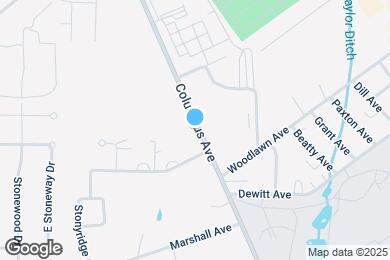 Map image of the property - 3307 Columbus Ave