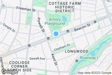 Map image of the property - 1139 Beacon St