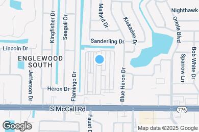 Map image of the property - 1475 Flamingo Dr