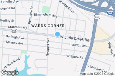 Map image of the property - 307 W Little Creek Rd