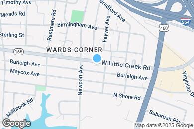 Map image of the property - Townhomes at West Little Creek